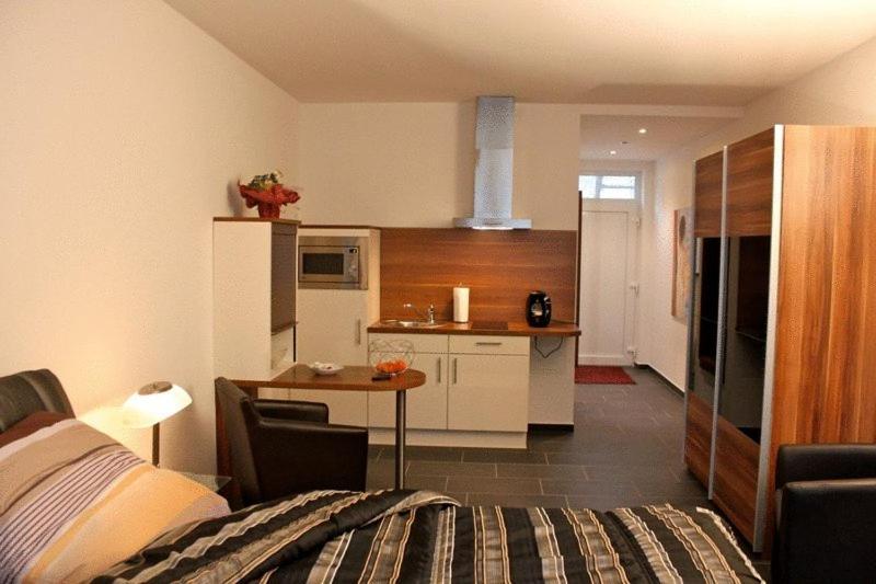 Campus Boardinghouse Apart otel Aachen Oda fotoğraf